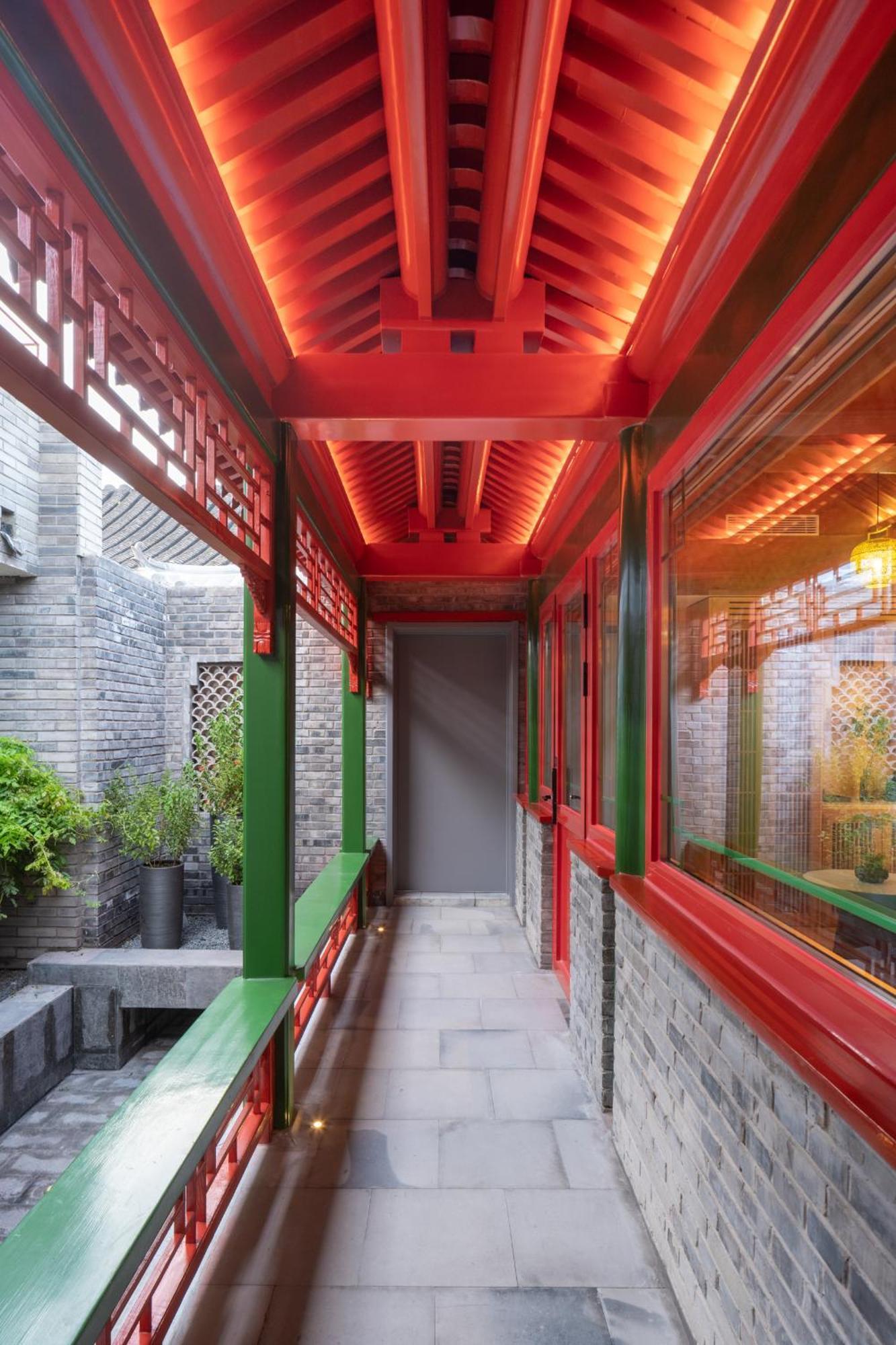 Xinxiang Yayuan Beijing Sihe Courtyard With Sky Garden Terrace Near Tiananmen Square Forbidden City Wangfujing Pedestrian Street And The Subway Екстер'єр фото
